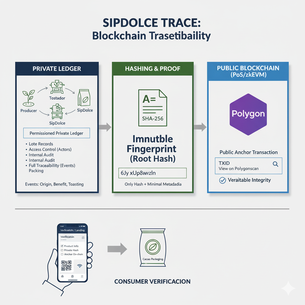 Arquitectura SipDolce Trace