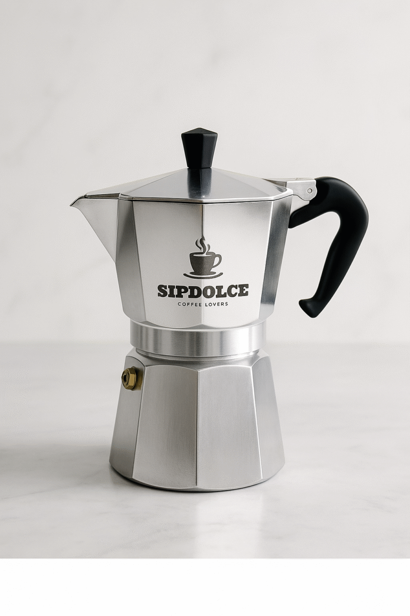 Cafetera Italiana SipDolce – Prensa/Moka Pot 6 tazas